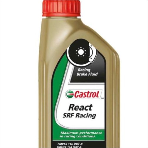 Bidon de liquide de frein Castrol React SRF Racing